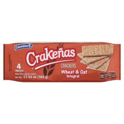 CRAKEÑAS WHEAT & OATS 13.54oz