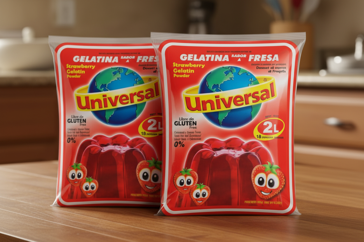 Universal fresa gelatina 5.3 oz