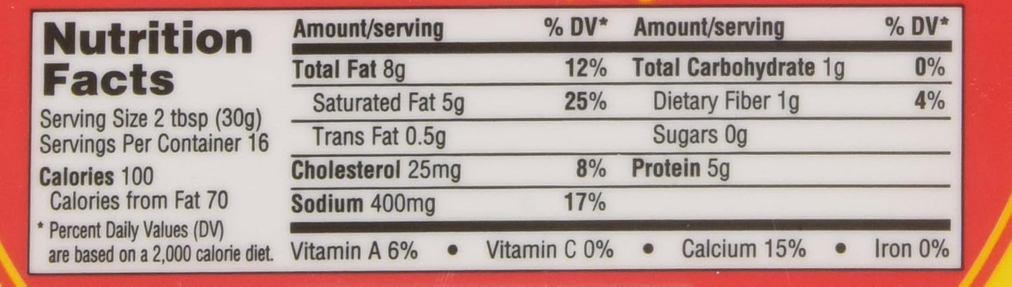 Tastee cheese 17.6 OZ