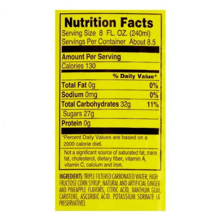 D&G Pineapple Ginger 12oz