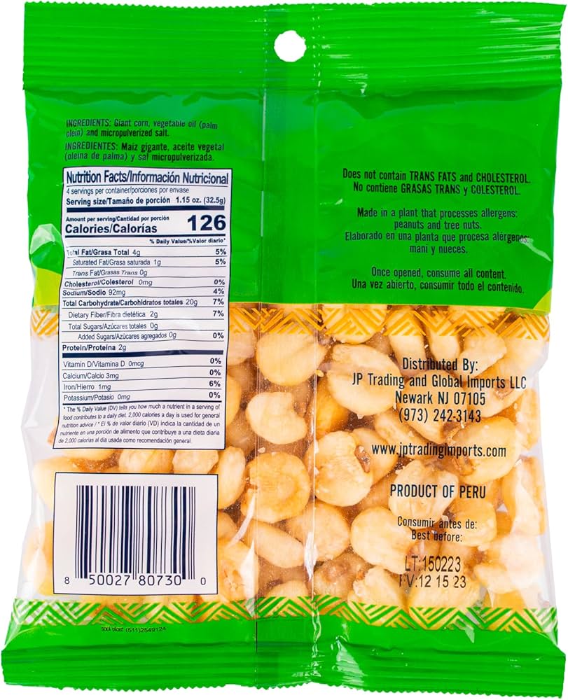 T/A Maiz Gigante 130gr