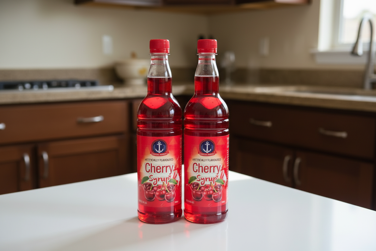 Anchor Brand Artificially Flavored Cherry Syrup 26oz