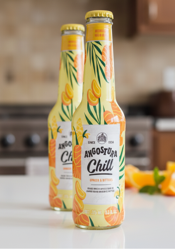 Angostura Lemon, Lime & Bitters Ginger Drink 275 ml