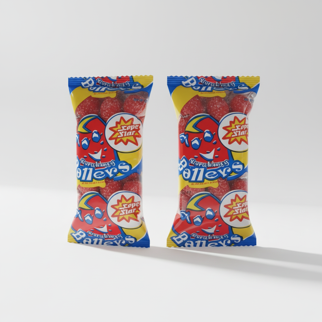 Super star strawberry ballers 30gr/10CT