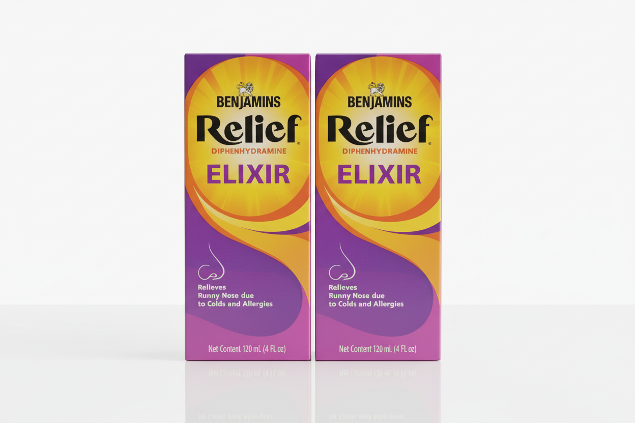 Benjamins Relief Elixir 4 oz