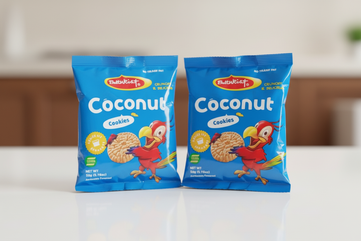 Butterkist Coconut Cookies 50gr 2/$5.00