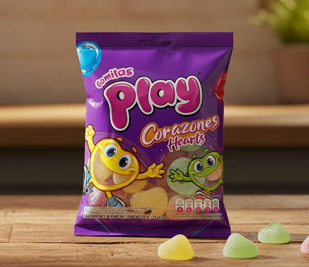 PLAY gomitas mix 6pack-3.17 oz