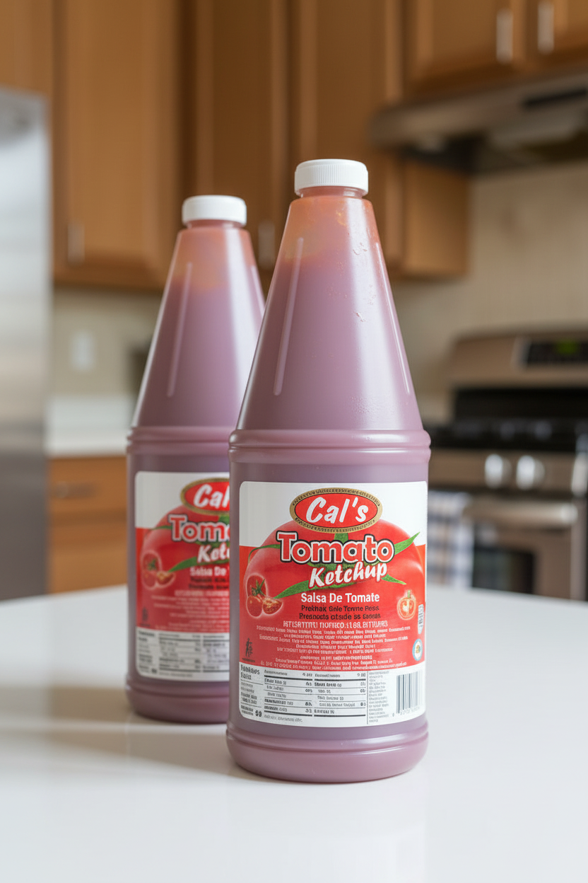Cals tomato ketchup syrup 33.8oz
