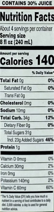 Grace tropical rhythms fruit punch 1 LT