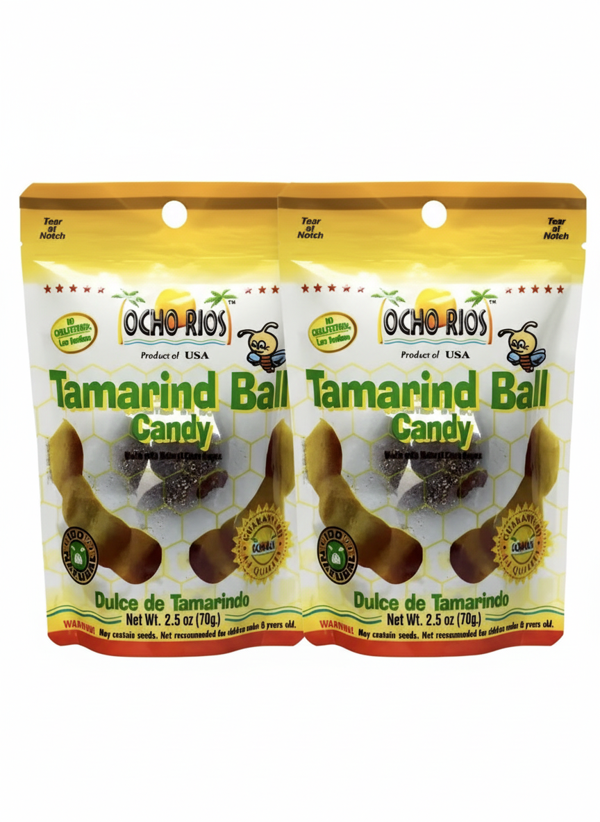 OCHO RIOS TAMARIND CANDY BALLS 2.5OZ