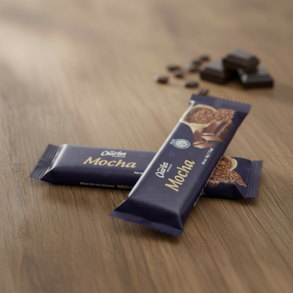 Charles Mocha Chocolate Bar 12/43gr