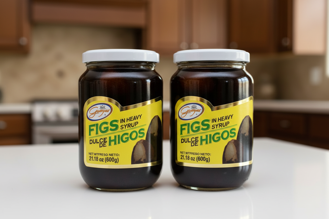 Conservera Guayas Dulce De Higos / Figs in Heavy Syrup 21oz