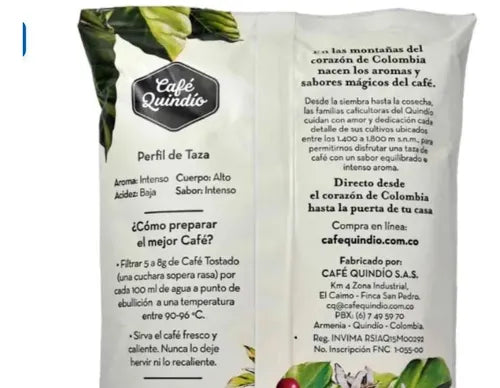 Cafe Quindio tostion Media 250gr