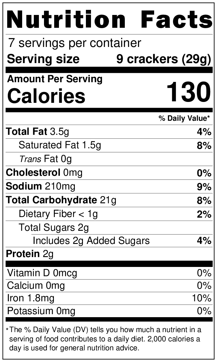 EXCELSIOR CREAM CRACKERS 7oz/3pk