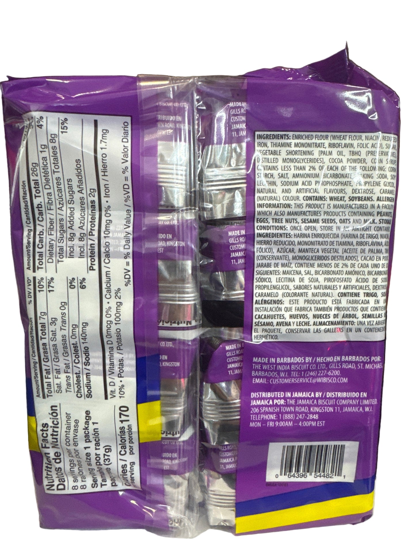 Shirley Chocolate Biscuits 8Pk