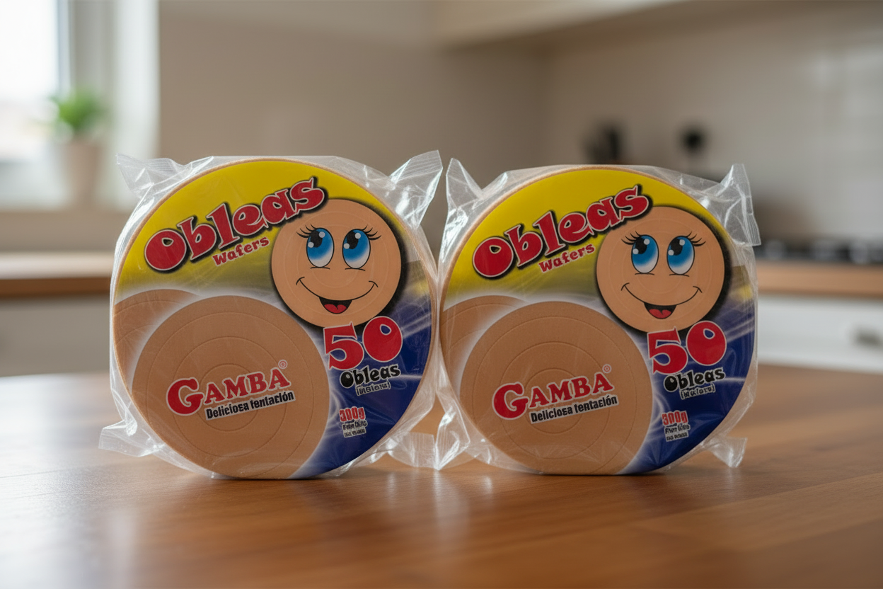 Gamba Obleas Wafer 50ct