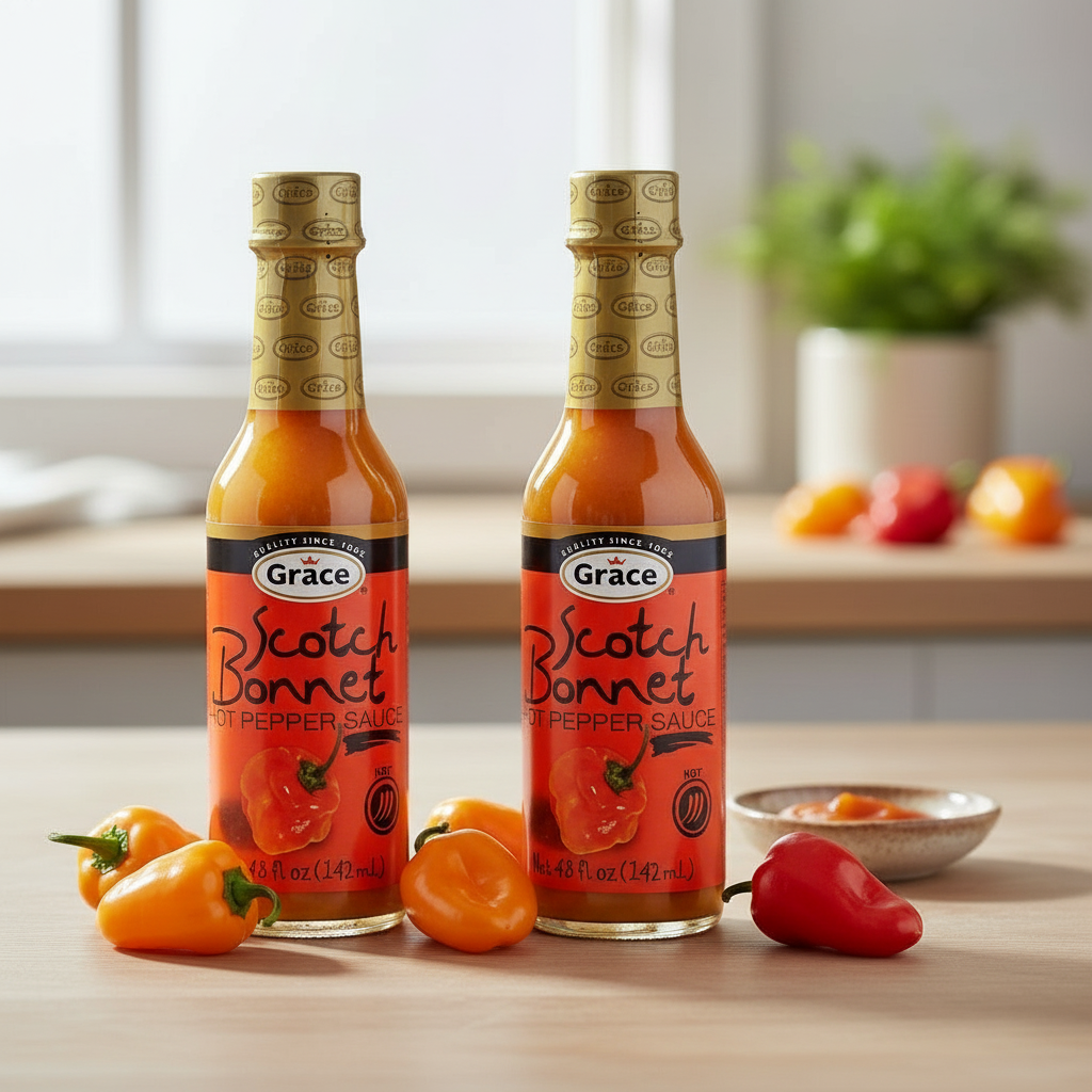 Grace Scotch bonnet hot pepper 4.8oz