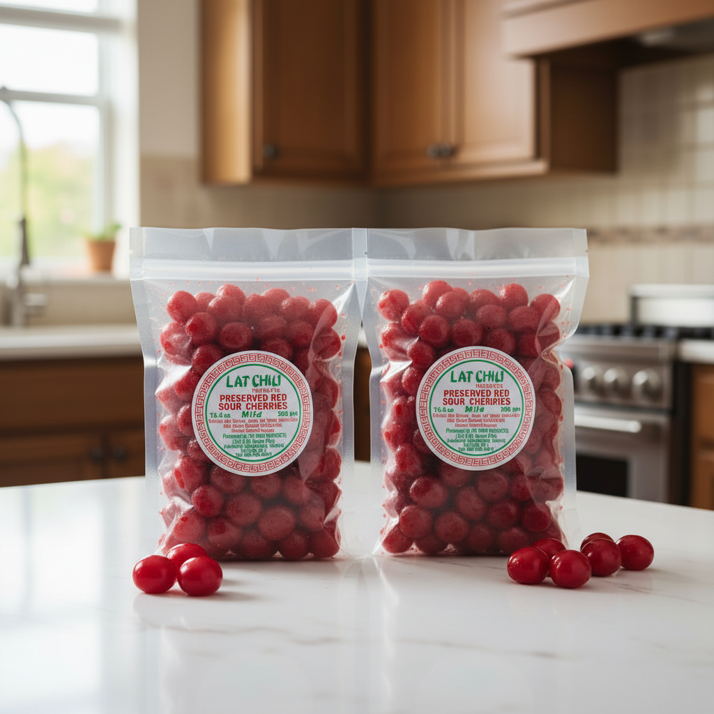 Lat Chiu red sour cherry mild 350gr