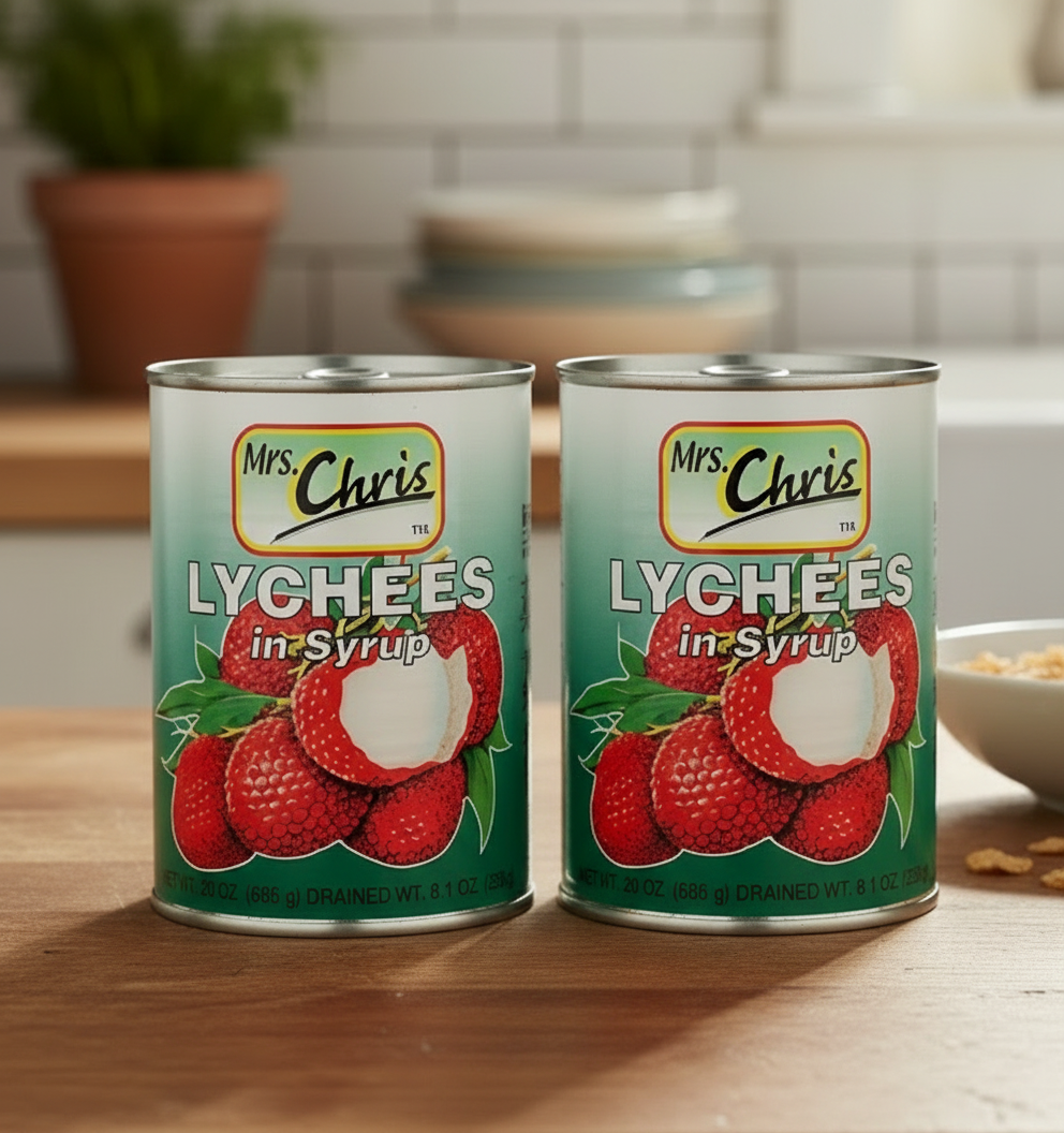 Mrs Chris Lychees In Syrup 19.9oz