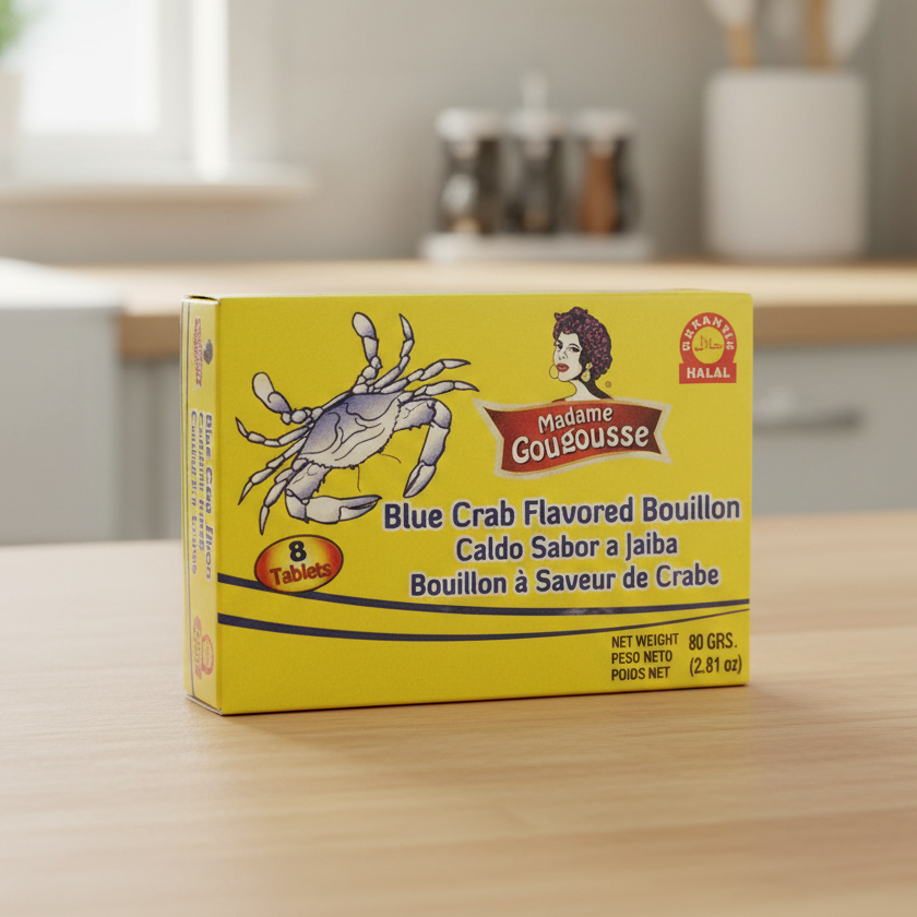 ジュディス ガイガー JUDITH  「Crab」青の世界 Madame Gougousse Blue Crab Flavor Bouillon 8ct – Produce City Farmers