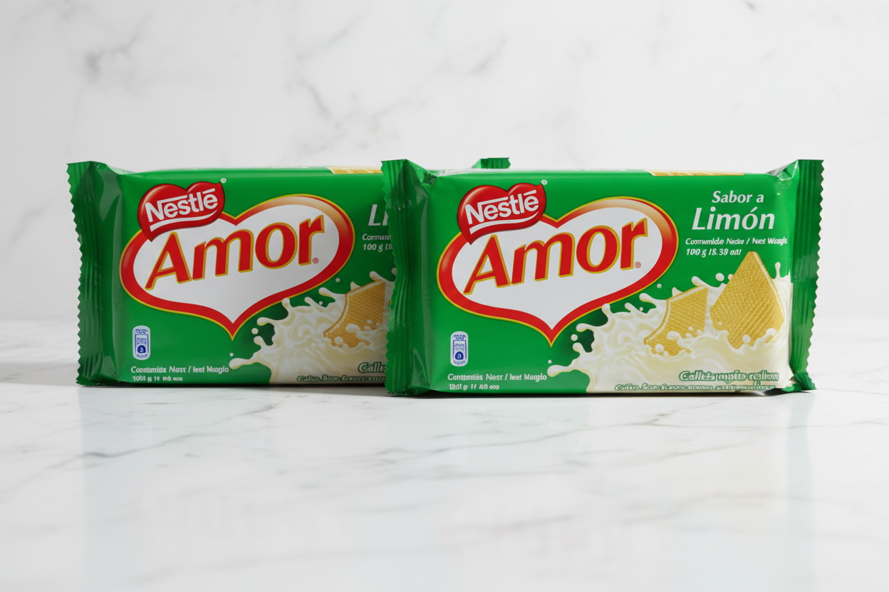 Amor Wafer Limon 6.1oz