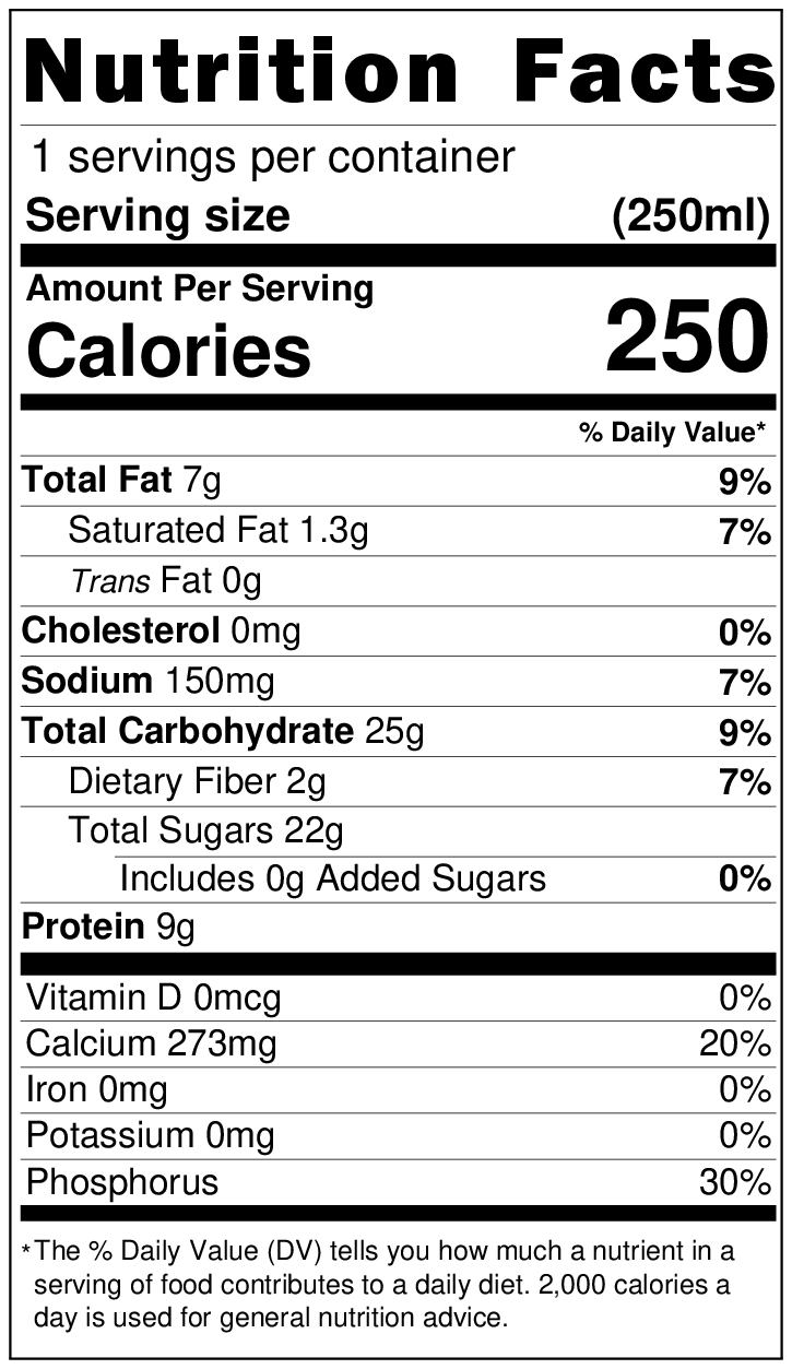 nestle peanut punch 250 mL