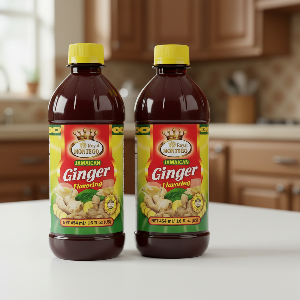 Royal Montego Ginger Flavoring, Jamaican 16oz