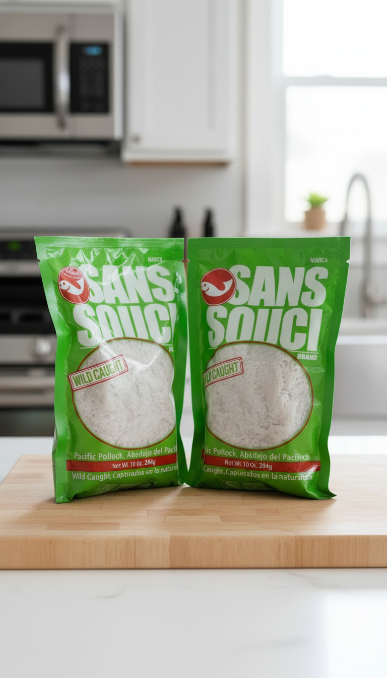 SAN SOUCI WILD CAUGHT POLLOCK FILLET 10 OZ