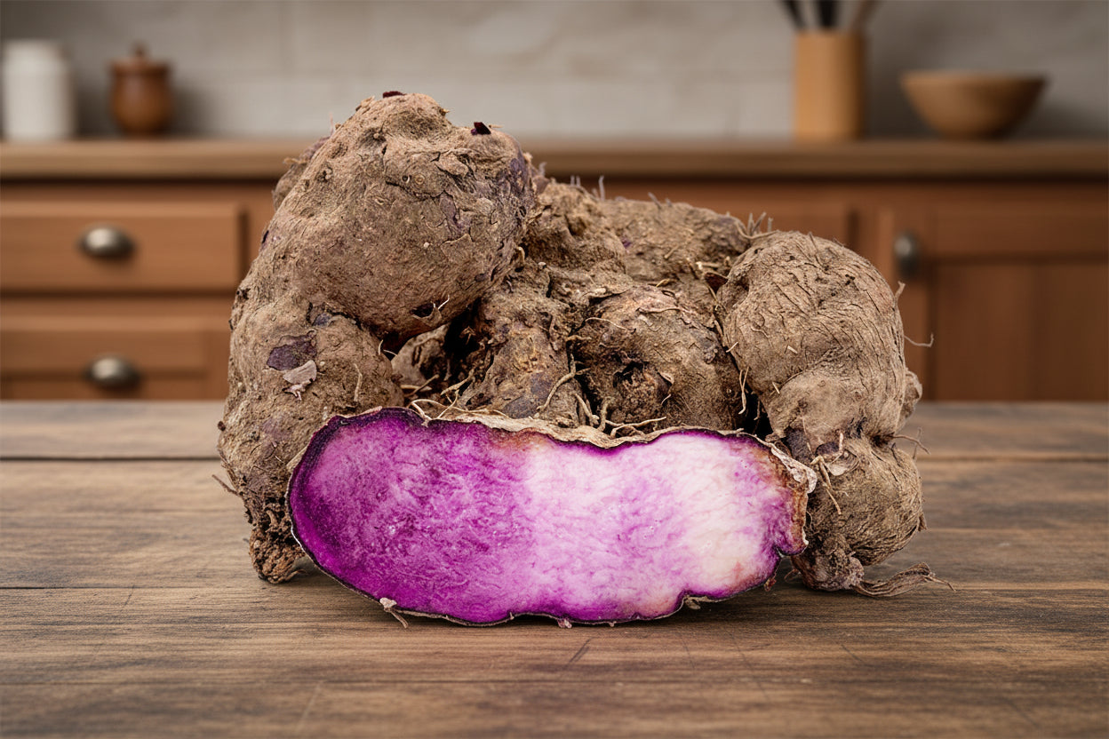 Fresh Purple Yam - Ñame Morado x Lb (out of Season )