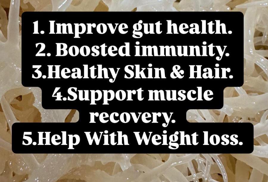 100% NATURAL SEA MOSS GEL