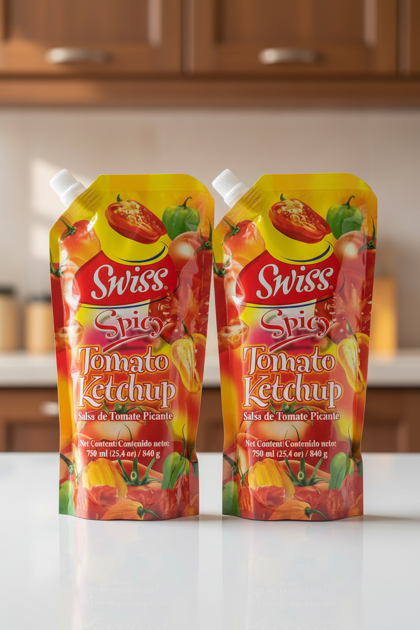 Swiss spicy tomato ketchup 750ml