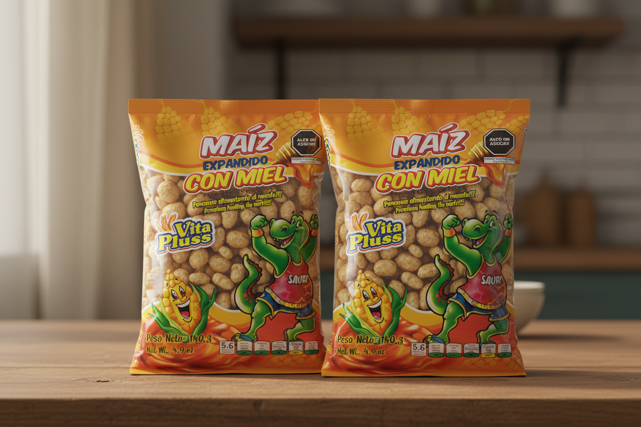 Vitapluss Maiz Con Miel 4.9oz