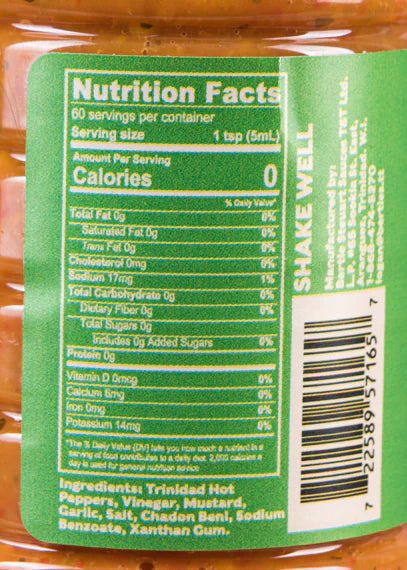 Bertie's pepper sauce 5.5 OZ