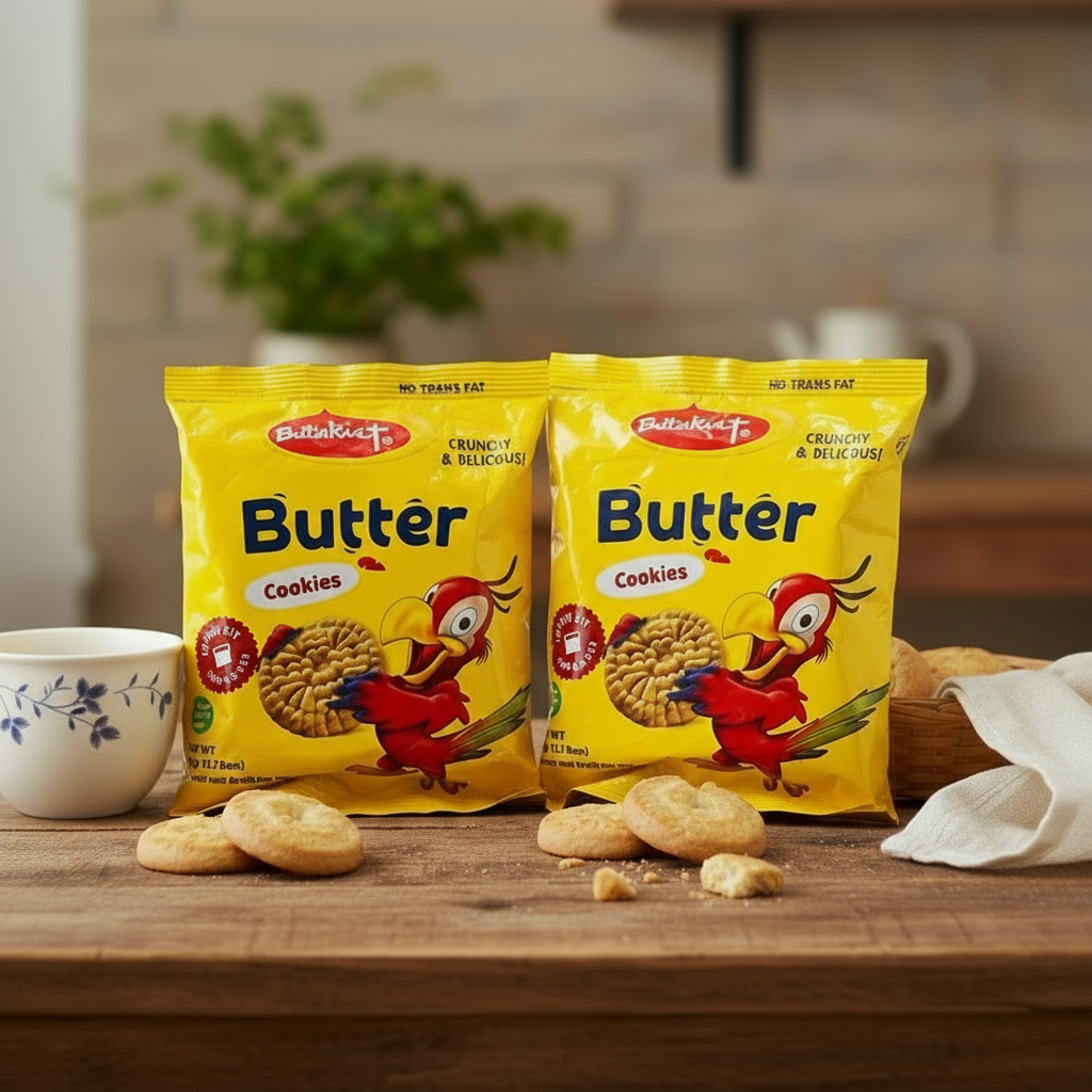 Butterkist butter cookies 1.76oz