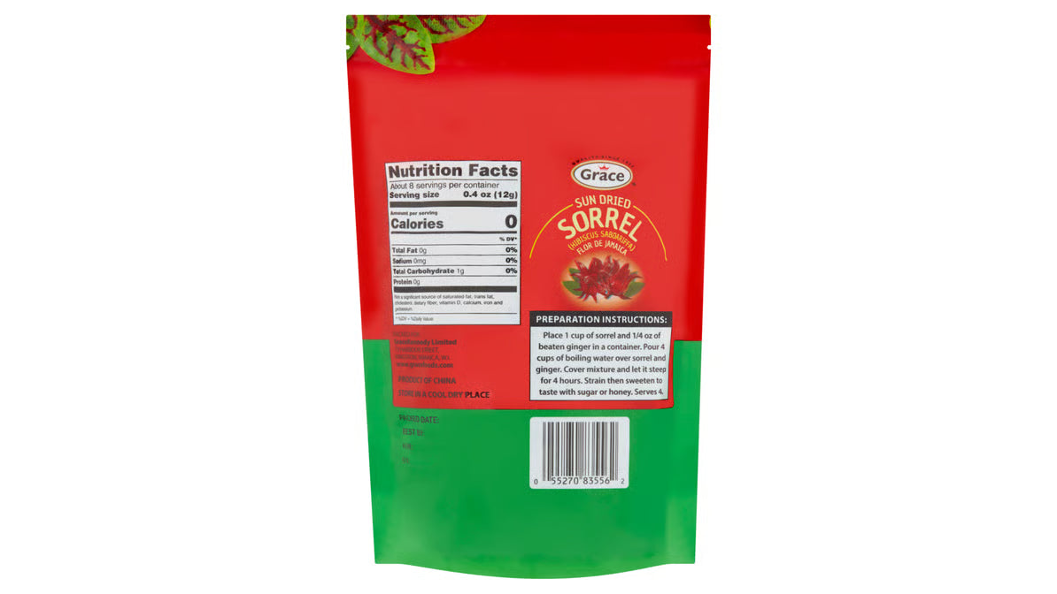 Grace Dry Sorrel 3.5oz