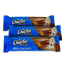 Charles Milk Chocolate Bar 12/45gr