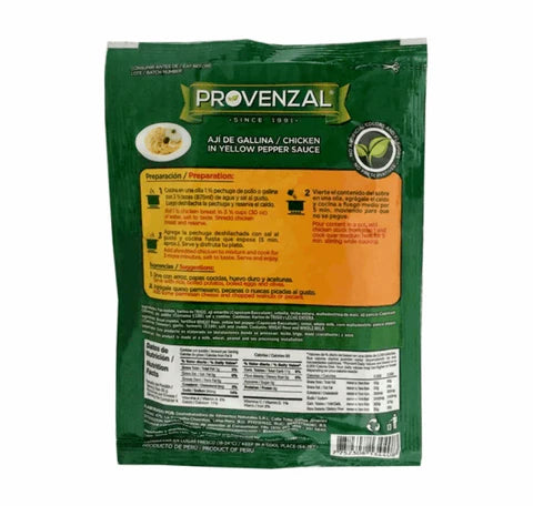 Provenzal Aji de Gallina 100gr