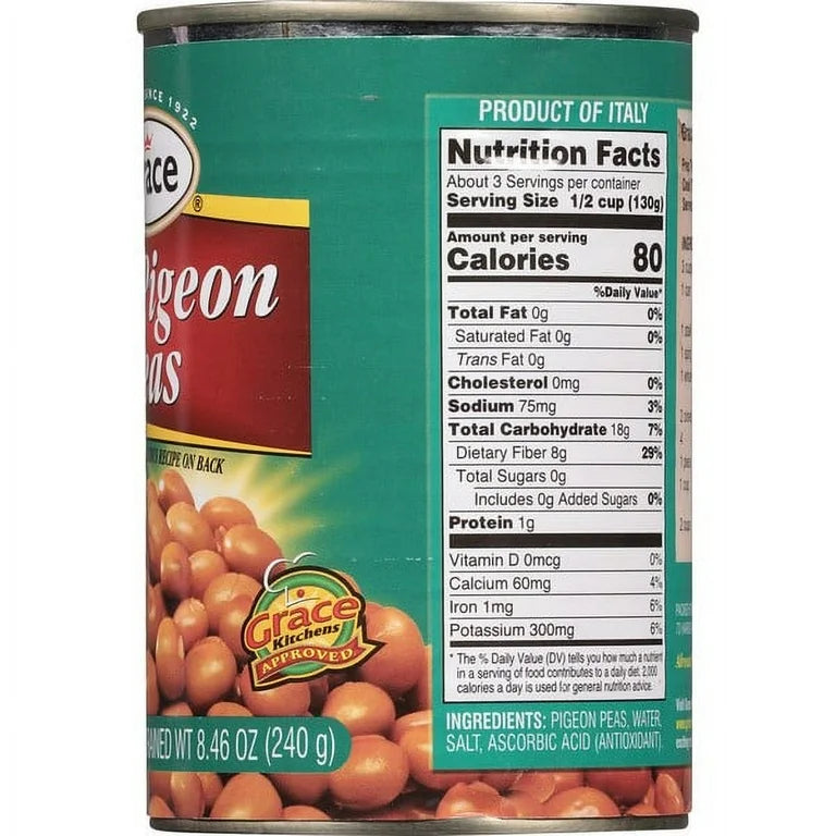 Grace Dry Pigeon Peas 14.1oz
