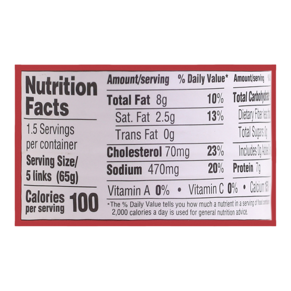 Excelsior hot vienna sausage 4.8 OZ