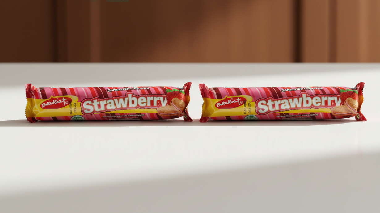 Butterkist Strawberry Sandwich Cookies 4.4 oz