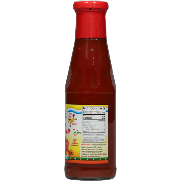 Ocho Rios Ketchup, Spicy 13.7 oz
