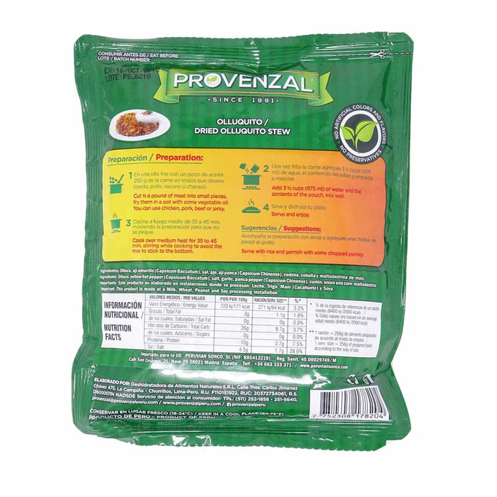 Provenzal Olluquitos 78gr