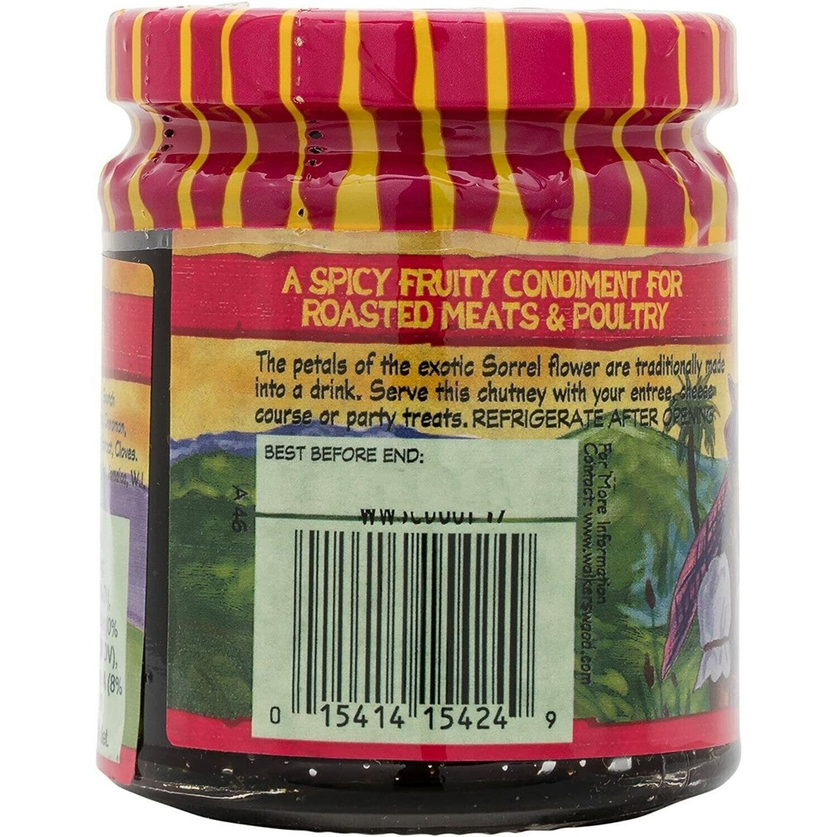Walkerswood Spicy Sorrel Chutney 7oz