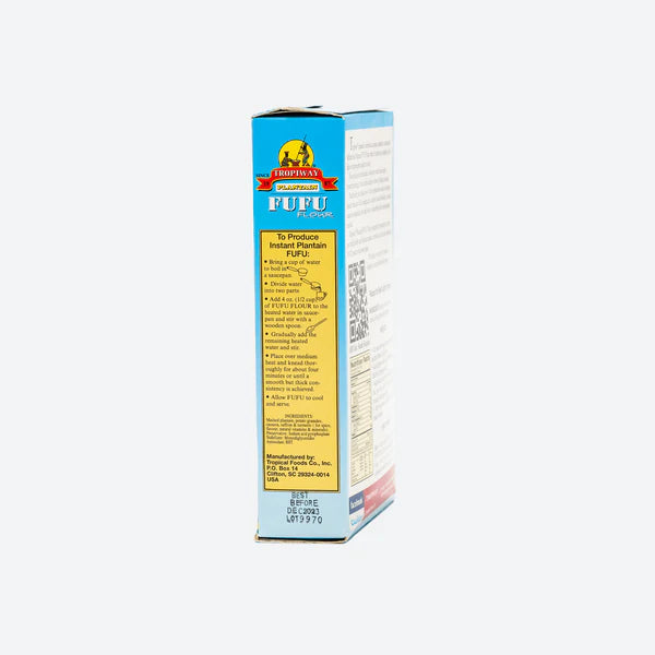 Tropiway Instant Plantains FUFU 24oz
