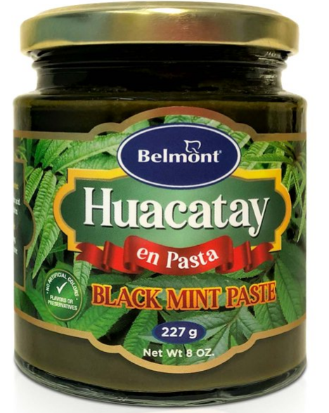 BELMONT HUACATAY EN PASTA 8 OZ- BLACK MINT PASTE