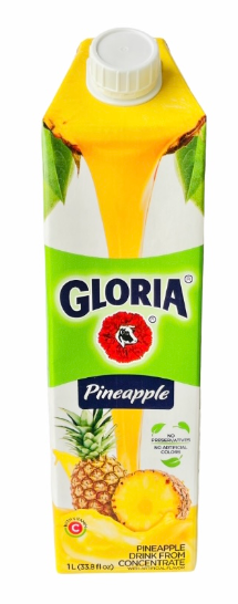 GLORIA PINEAPPLE NECTAR 33.8 OZ