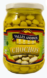 VALLES ANDINOS CHOCHOS EN SALMUERA 16 OZ