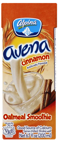 avena alpina sabor canela-oatmeal smoothie cinnamon 6.7 oz