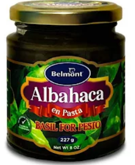 Belmont albahaca pesto 8oz