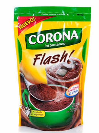 Corona Chocolate Flash-Instantaneo 250gr
